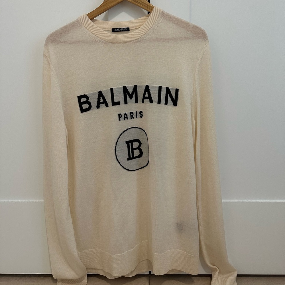 Balmain Logo Sweater